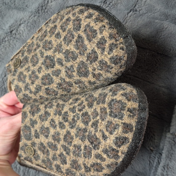 Birkenstock Zermatt Wool Felt Shearling Clogs In Toffee Melange,Size 40, NWT - Picture 13 of 17